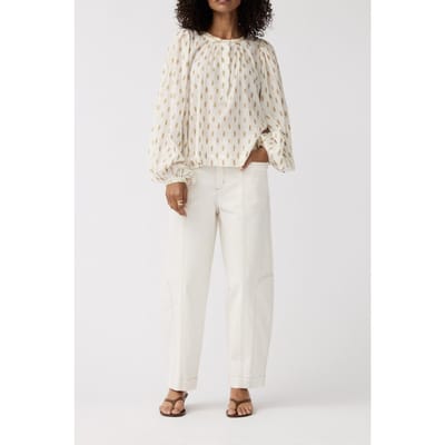 Alchemist Top Helen Off White / Gold Maat: 34 | Slipjes Outlet | Dames | Wit