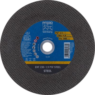 PFERD Psf Steel 61728231 Doorslijpschijf recht 230 mm 22.23 mm 25 stuk(s)