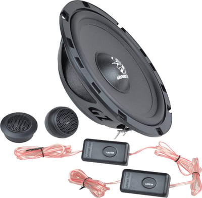 Ground Zero GZIC 650FX - 2-weg componentenset - 16,5 cm - 140W