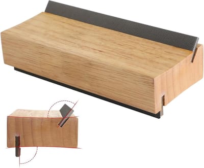 Gitaar Fret Vijl - Tokkelinstrument Benodigdheden - Fretten Afwerken - Dubbele Snijkanten - 35/90 Graden - Hout Koolstofstaal
