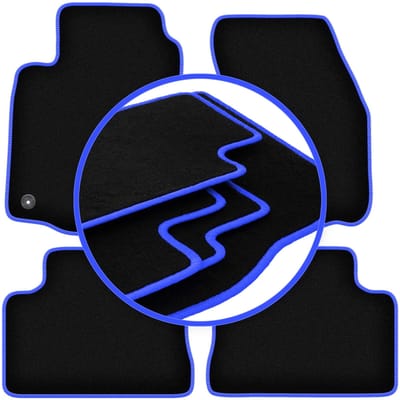 CARLUX-BLUE automatten voor: Mitsubishi Colt V / CJO hatchback (1996-2003)