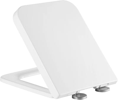 Toiletbril Softclose - WC Deksel - Rustige Badkamer - Snelmontage Systeem - Standaard Pasvorm - Wit