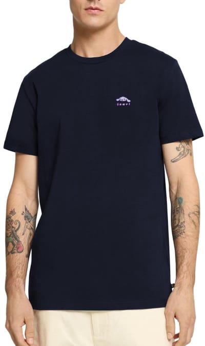 Cinnamoroll Geborduurd Portret Premium T Shirt Heren