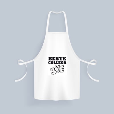 Akyol - beste collega Keukenschort - Beste brandweerman - teamgenoot - afscheid - 82 bij 71 cm