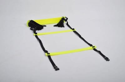 Behendigheid trainingspakket - 2x Loopladder / Speedladder 4 meter - Horden - Pionnenset - Set coördinatieringen