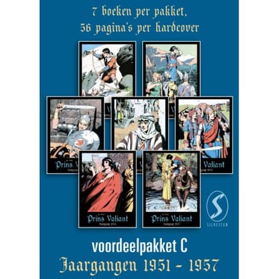 Prins Valiant Pakket C: Deel 15-21 - Prins Valiant - Hal Foster