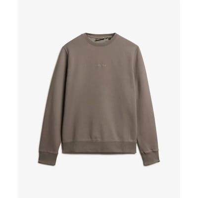 Superdry - Sweatshirt met ronde hals en micrologo - Heren - Truien