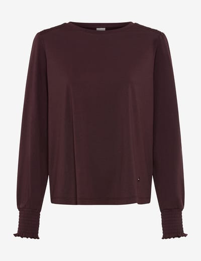 Brax Dames Shirt  Style CAITLIN L blackberry violet, donkerpaars, maat 34