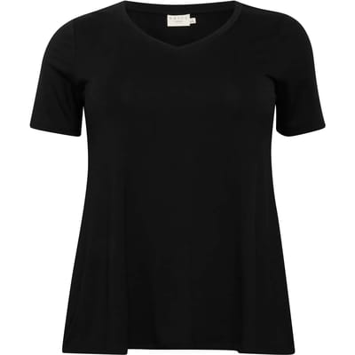 A-lijn t-shirt voor dames KAFFE Curve Jena