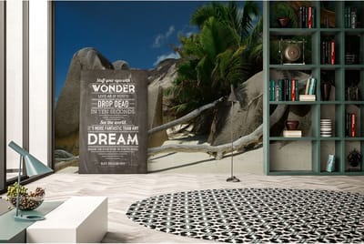 Fotobehang Seychellen DD100079 A.S. Création XXL World Trip | 3D Fotobehang op maat