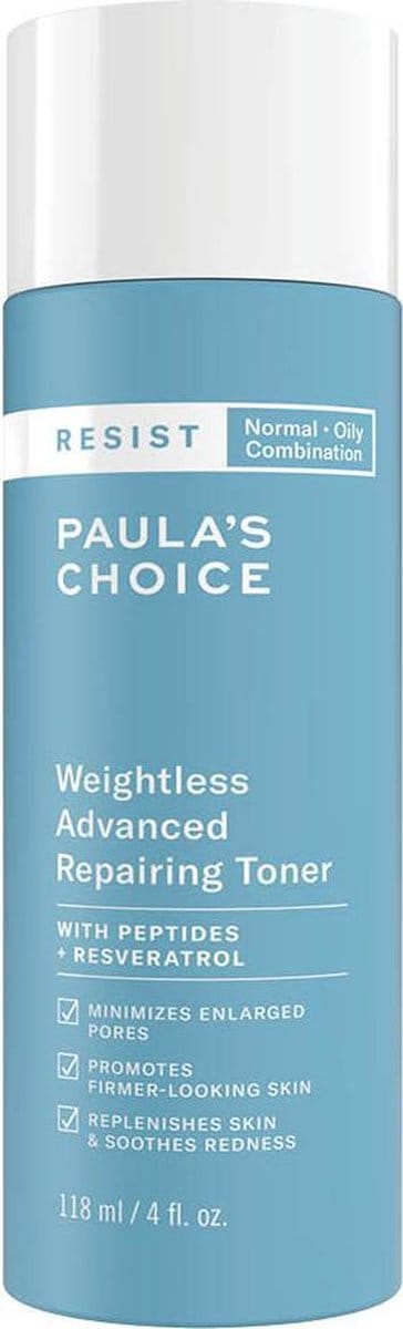 Paula's Choice RESIST Anti-Aging Repairing Toner - Gecombineerde & Vette Huid - 118 ml