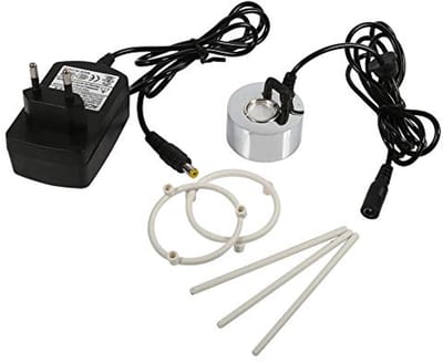 Ultrasone vijververstuiver met 24V adapter - Nevelfontein voor vochtige omgevingen