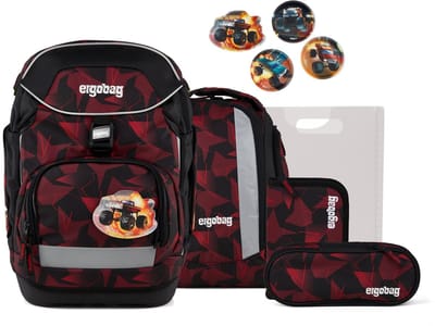 ergobag schooltas Pack Set 6-delig UnaufhaltBär zwart