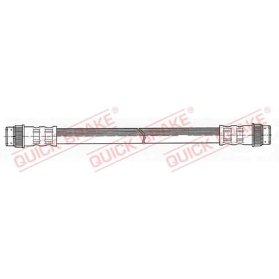 Remleiding QUICK BRAKE 22.054, links
