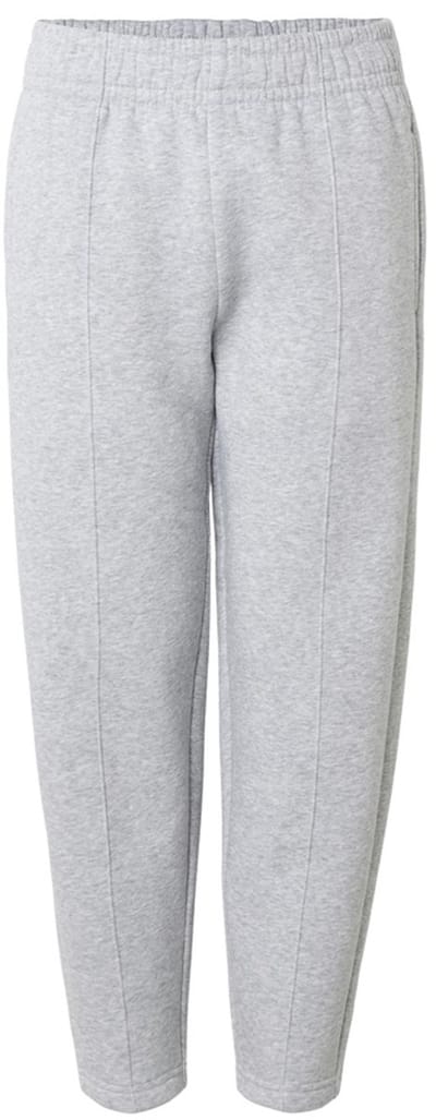 Urban Classics - Fluffy Pintuck Kinder joggingbroek - Kids 110/116 - Grijs