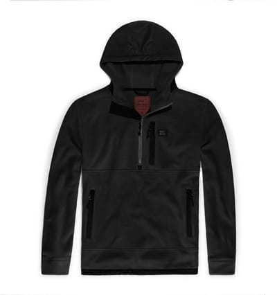 Vintage Industries Fleecep-trui Vinson -fleece met holle vezels, zwart