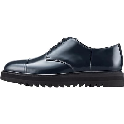 Onitsuka Tiger DERBY Chaussures Décontractées en Cuir Homme Bleu Marine 41.5 black