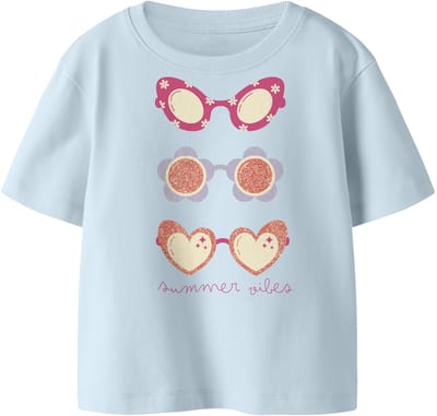 NAME IT - NMFJANEY SS NREG TOP BOX PB - Meisjes - T-shirts