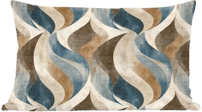 Sierkussens - Kussentjes Woonkamer - 60x40 cm - Abstract - Golven - Kleurrijk