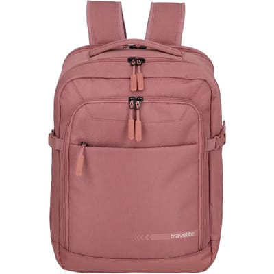 travelite vrijetijdsrugzak rugzak met laptopvak Kick Off Cabin Backpack 29L Blush oud roze