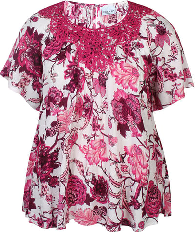 Zhenzi blouse Jacki korte mouw