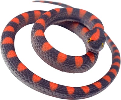 Nepslang Speelgoed - Rubber slang Tuinslang - Tuin Afschrikken - Realistische Textuur - 70 cm - Patroon Snake