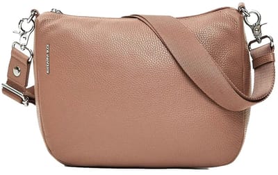 Mandarina Duck Mellow Leather Hobo Schoudertas Bruin Man