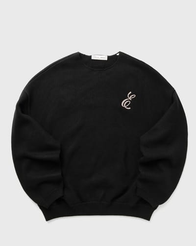 WAFFLE CREWNECK SWEATER