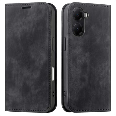 imoshion Hoesje - Geschikt voor Xiaomi Poco X7 Pro - Slim Bookcase - Zwart