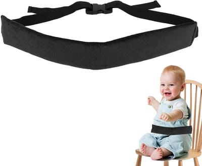 Zwarte zitriemen voor autostoelen - Veiligheidsgordels voor kinderen en volwassenen, verstelbaar en duurzaam