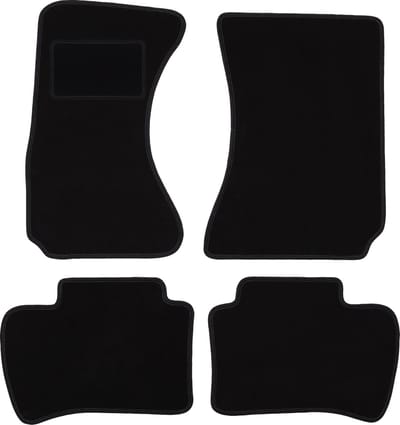Zwarte veloursmatten voor: Daihatsu Terios I SUV (1997-2005)