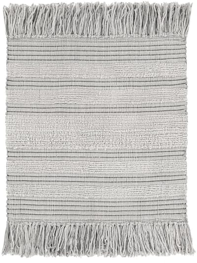 Heckettlane Badmat Nukus - Badkamermat - Bidetmat - Antislip tapijt - 60x60 cm - Grijs