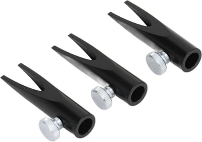 Wenkbrauw Potlood Slijper - Make-up Tool - Nauwkeurig Slijpen - U-vormige Sleuf - 12 x 8 x 1 cm - Zwart