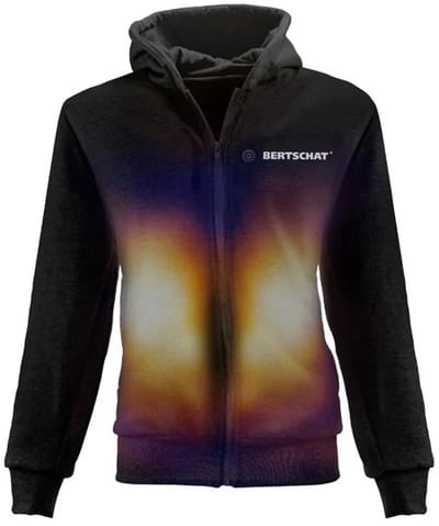 Verwarmde Hoodie PRO | Heren - Zwart