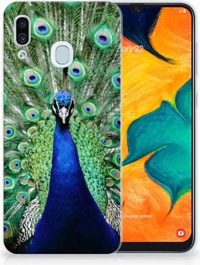 Samsung Galaxy A30 TPU Hoesje Pauw