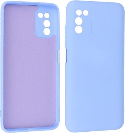 Hoesje Geschikt voor de Samsung Galaxy A03s - Fashion Color Backcover Telefoonhoesje - Paars