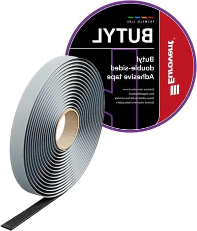 Dubbelzijdig Tape - Butyl Tape - Bouw Afdichten - Hoge Hechting - 15mm x 25m - Grafietgrijs