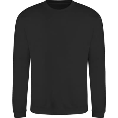 Vegan Sweater met lange mouwen 'Just Hoods' Jet Black - 3XL