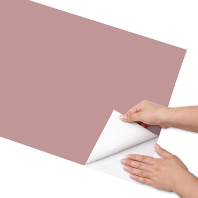 Coloray Meubel Wrap Folie - Roze Meubelfolie - 50x100 cm - Decoratiefolie Zelfklevend Pastelroze - Meubelfolie Zelfklevend - Minimalist Meubelfolie - Wrapfolie Keuken - Wanddecoratie - Achtergronden en patronen