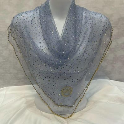 Zomer Vol Heetstempelen Diamant Sjaal Vierkante Sjaal 80*80 Cm Beschermingssjaal met Zachtaardig Temperament voor Vrouwen gray