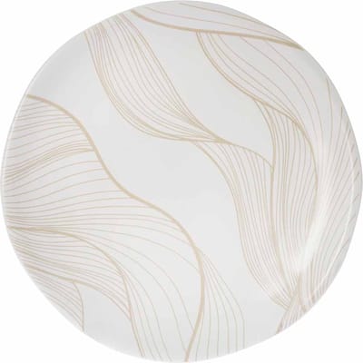 Riverdale - Ontbijtbord Viv print 2 wit 20cm Wit