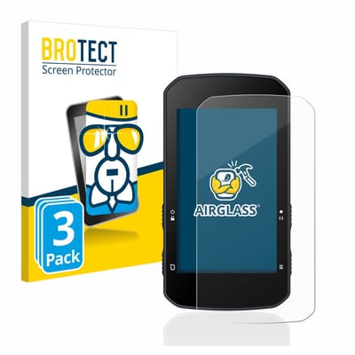 Screenprotector 3 Stuks voor Bryton Rider 750 Beschermglas transparant