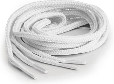 Springyard Hike 6.0 mm - ronde veters voor wandelschoenen - wit - 140cm - polyester - 1 paar