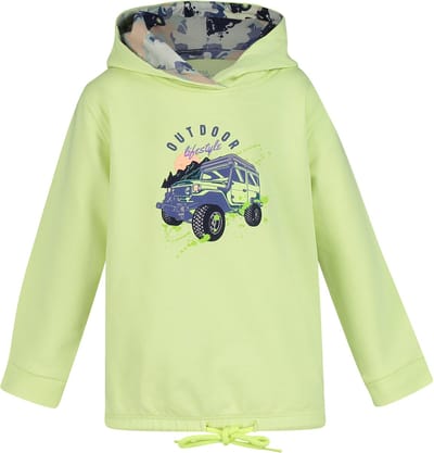 4PRESIDENT Sweater jongens - Neon Light Yellow - Maat 92 - Jongens trui