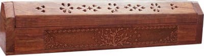 Wierookstokjes brander en bewaardoos tree of life - 31x5.5x6 cm