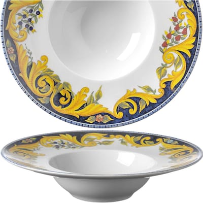 Hendi Speciale Barocco Serie - Pasta Bord - 275mm Diameter - 60mm Hoogte - Porselein