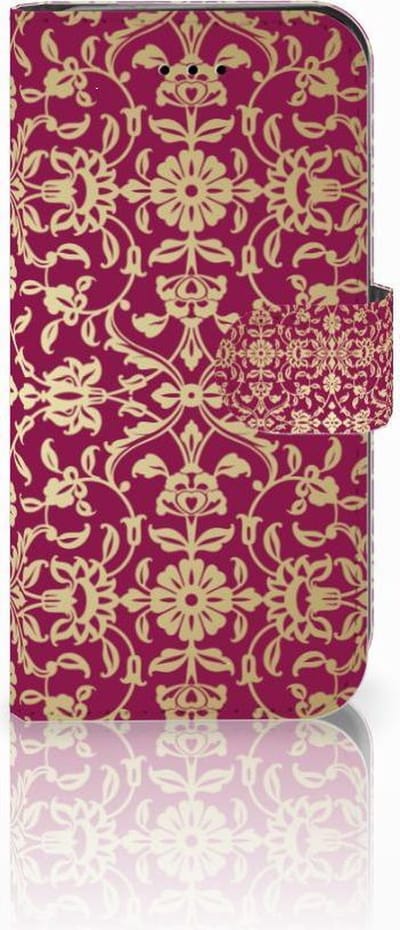 Boekhoesje voor Wallet Case iPhone 7 | 8 | SE (2020) | SE (2022) Barok Pink