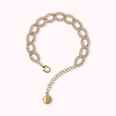 Bronzallure Golden-Bracciale Groumette Con Incrano Sfumato WSBZ02269Y.WR Brons 19