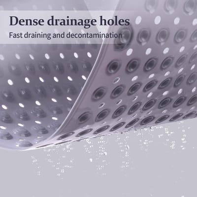 Dailygoods- Douchemat Antislip - Massagefunctie - Schimmelbestendig - 60 x 90 cm - PVC - Zuignappen - Badmat