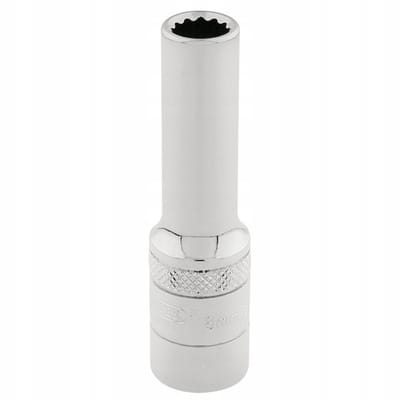 Lange 8 mm 3/8" 12-zijdige dopsleutel, chroom-vanadiumstaal
